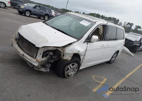 2007 Honda Odyssey Ex-L from USA, damaged, VIN 5FNRL38747B406036